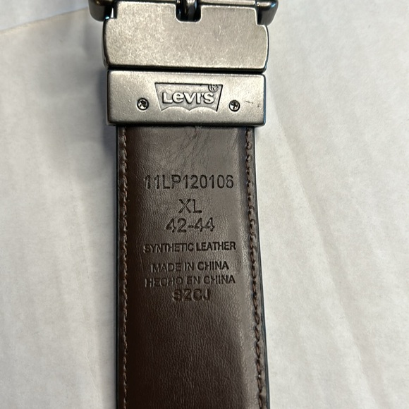 Levi’s Black Synthetic Leather Work Belt  Size XL. (42-44) - Picture 5 of 7